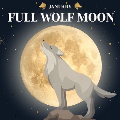 January Full Wolf Moon